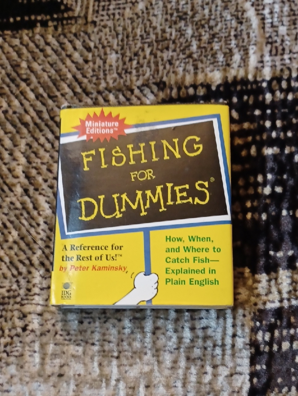 4/$40 Fishing For Dummies - Miniature Edition